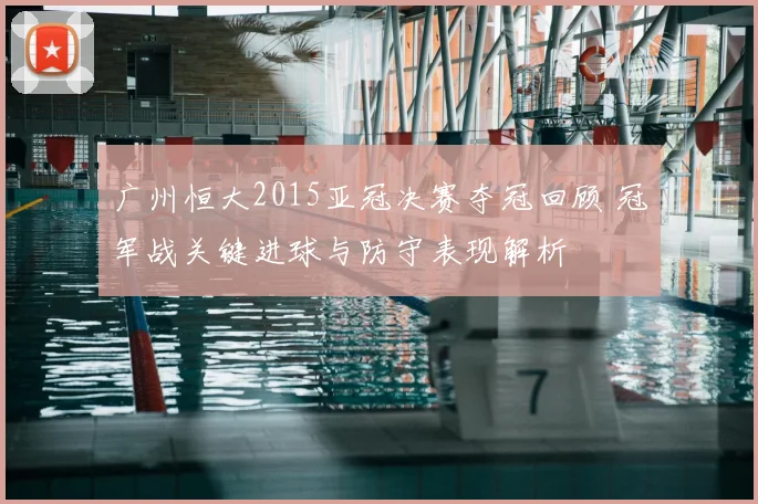 广州恒大2015亚冠决赛夺冠回顾 冠军战关键进球与防守表现解析