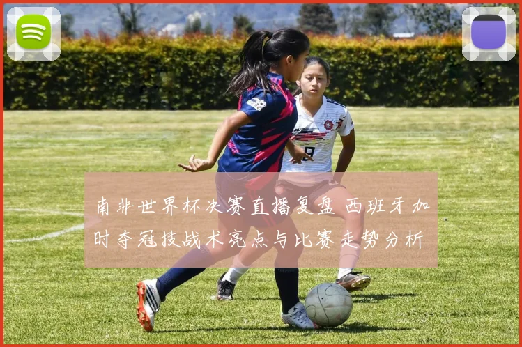 南非世界杯决赛直播复盘 西班牙加时夺冠技战术亮点与比赛走势分析
